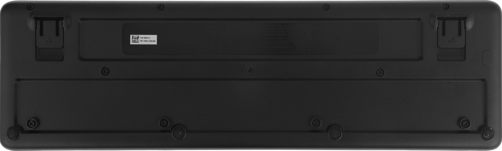 Клавиатура + мышь Logitech MK220 клав:черный мышь:черный USB беспроводная (920-003161)