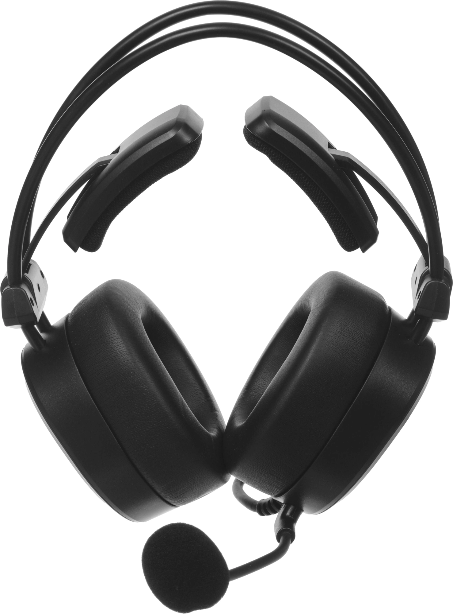Наушники с микрофоном A4Tech Bloody MC750 черный 2.3м мониторные USB оголовье (MC750 BLACK)