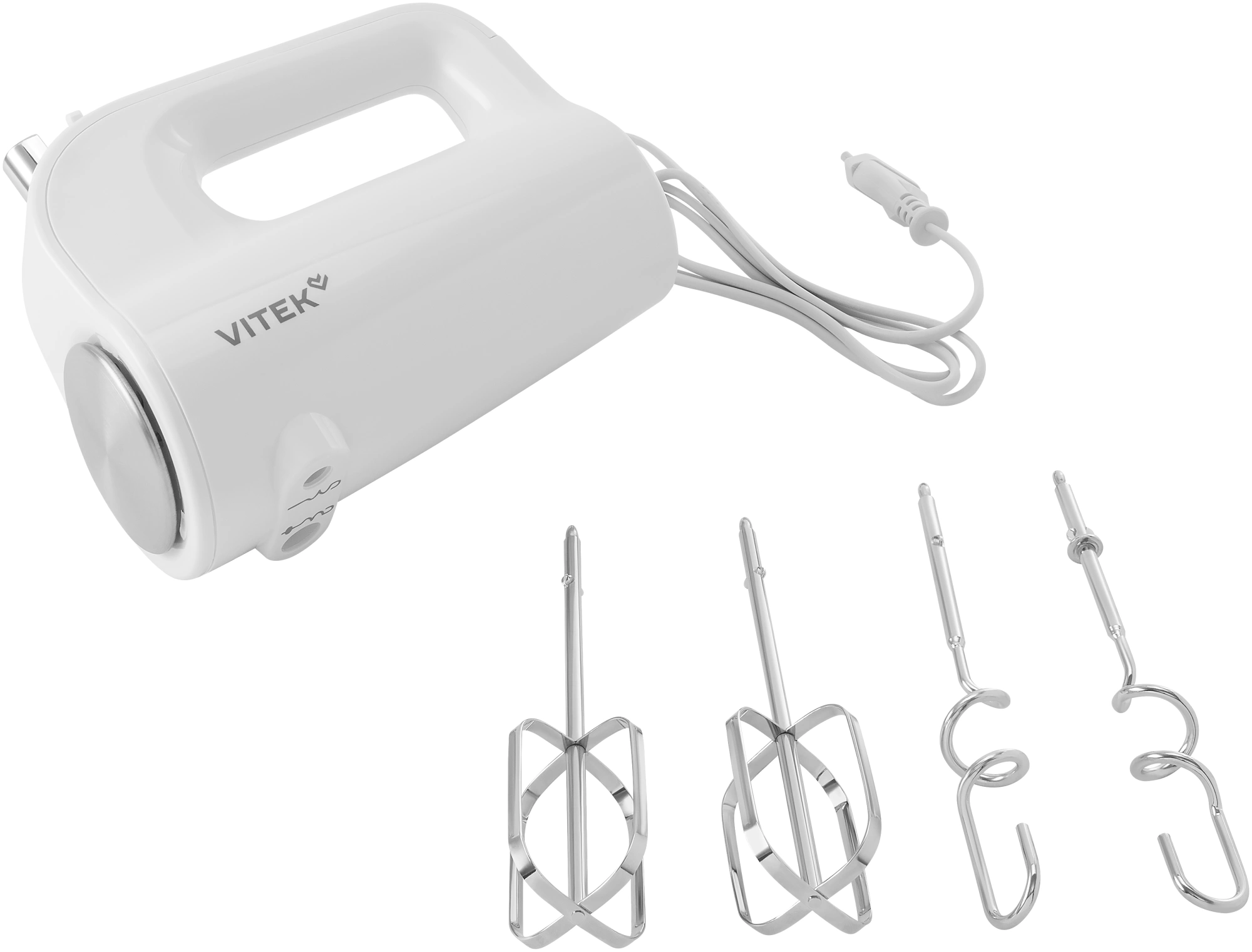 Миксер ручной Vitek VT-1423 W 600Вт белый