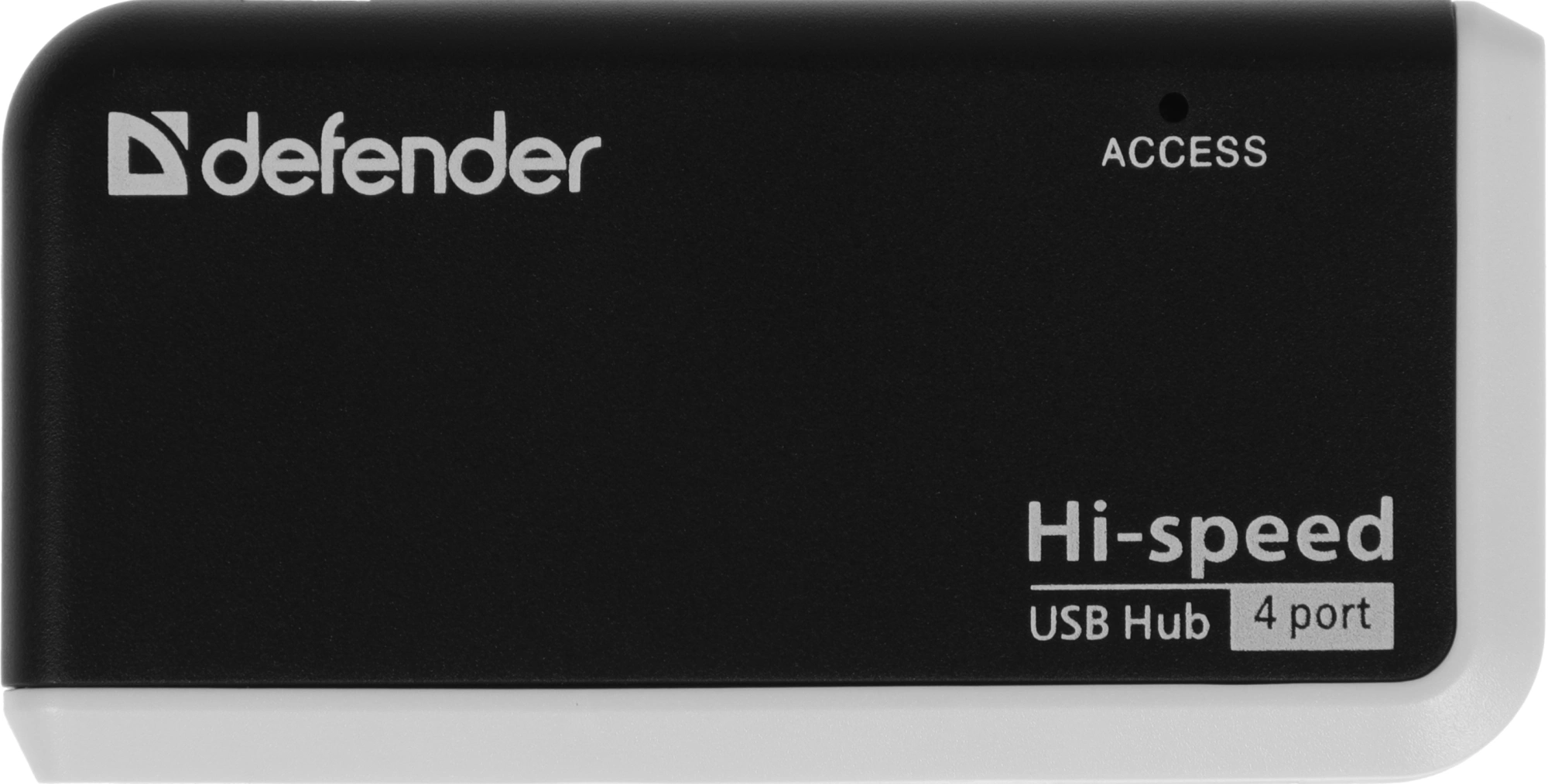 Разветвитель USB 2.0 Defender Quadro Infix 4порт. черный (83504)