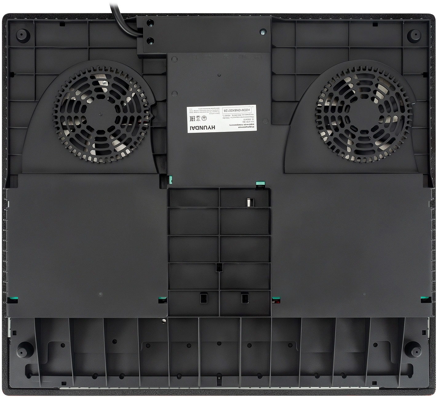 Индукционная варочная поверхность Hyundai HHI 6781 BG черный