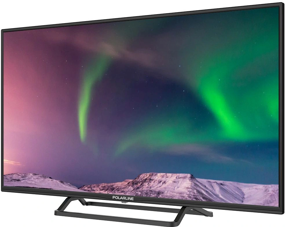 Телевизор LED PolarLine 40" 40PL53TC-SM Frameless черный FULL HD 60Hz DVB-T DVB-T2 DVB-C DVB-S2 USB WiFi Smart TV (RUS)