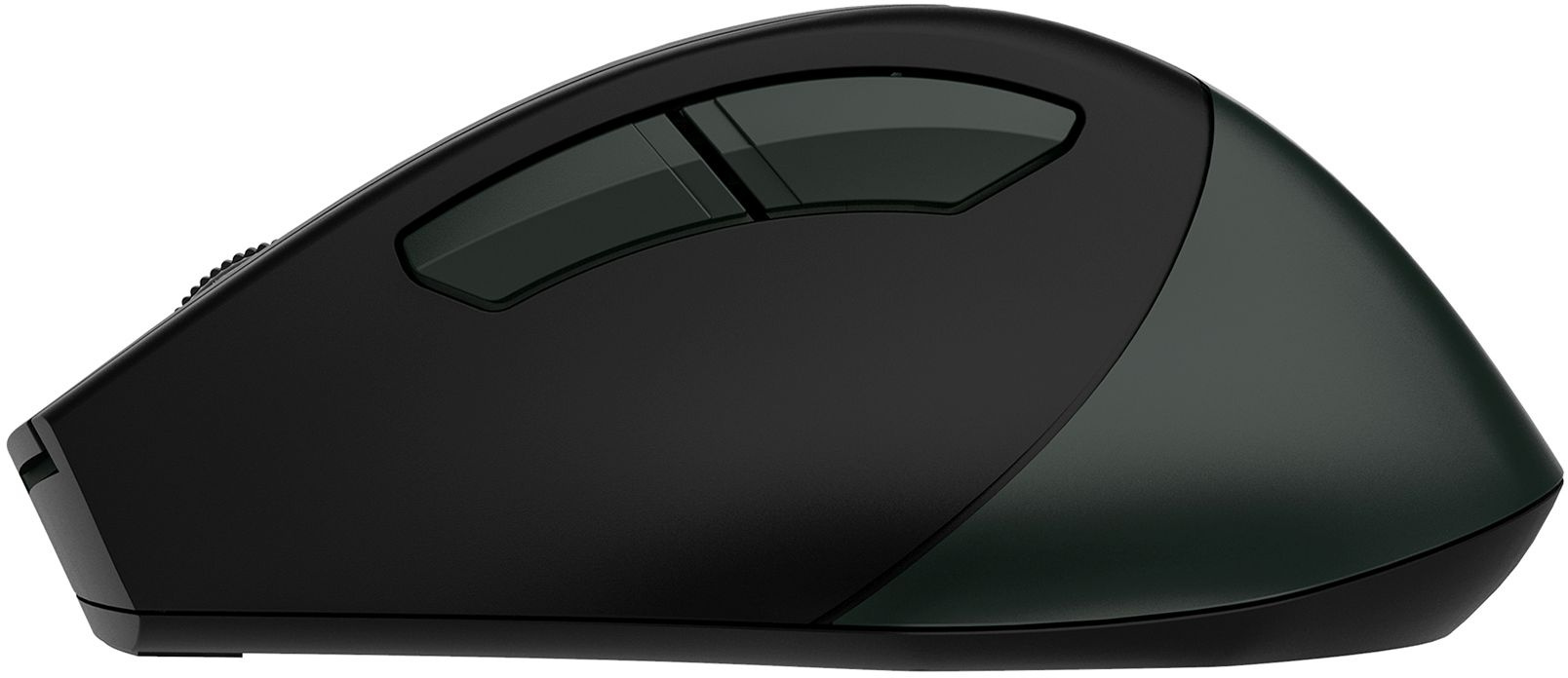 Мышь A4Tech Fstyler FB35S темно-зеленый/черный оптическая 2000dpi беспров. BT/Radio USB для ноутбука 5but (FB35S USB MIDNIGHT GREEN)
