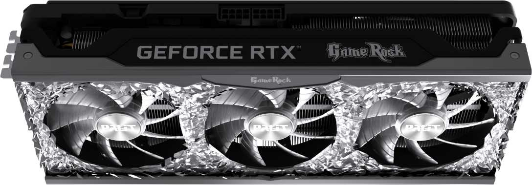 Видеокарта Palit PCI-E 4.0 PA-RTX3070 GAMEROCK 8G V1 LHR NVIDIA GeForce RTX 3070 8Gb 256bit GDDR6 1500/14000 HDMIx1 DPx3 HDCP Ret
