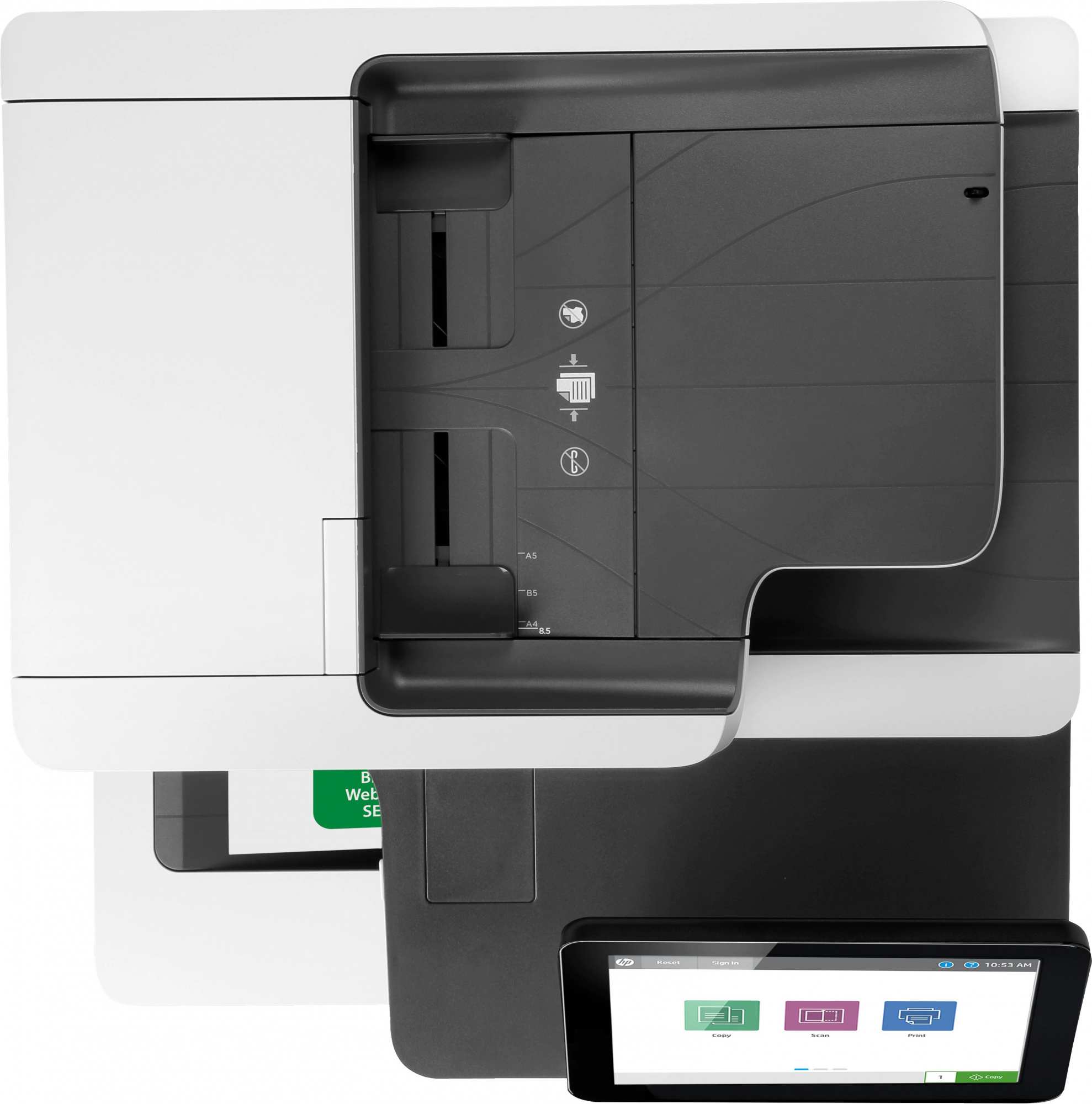 МФУ лазерный HP Color LaserJet Enterprise M578dn (7ZU85A) A4 Duplex белый