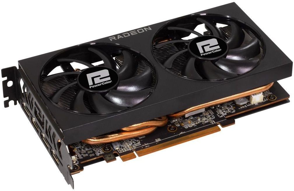 Видеокарта PowerColor PCI-E 4.0 RX 7600 8G-F AMD Radeon RX 7600 8Gb 128bit GDDR6 2250/18000 HDMIx1 DPx3 HDCP Ret