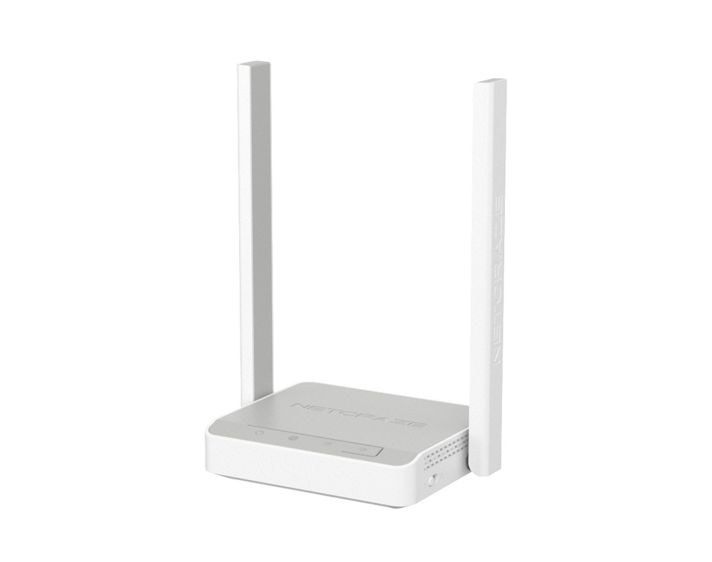 NC-1112 - Интернет-центр Netcraze с Mesh Wi-Fi N300, 4-портовым Smart-коммутатором и переключателем режима роутер/ретранслятор, (Netcraze Start)