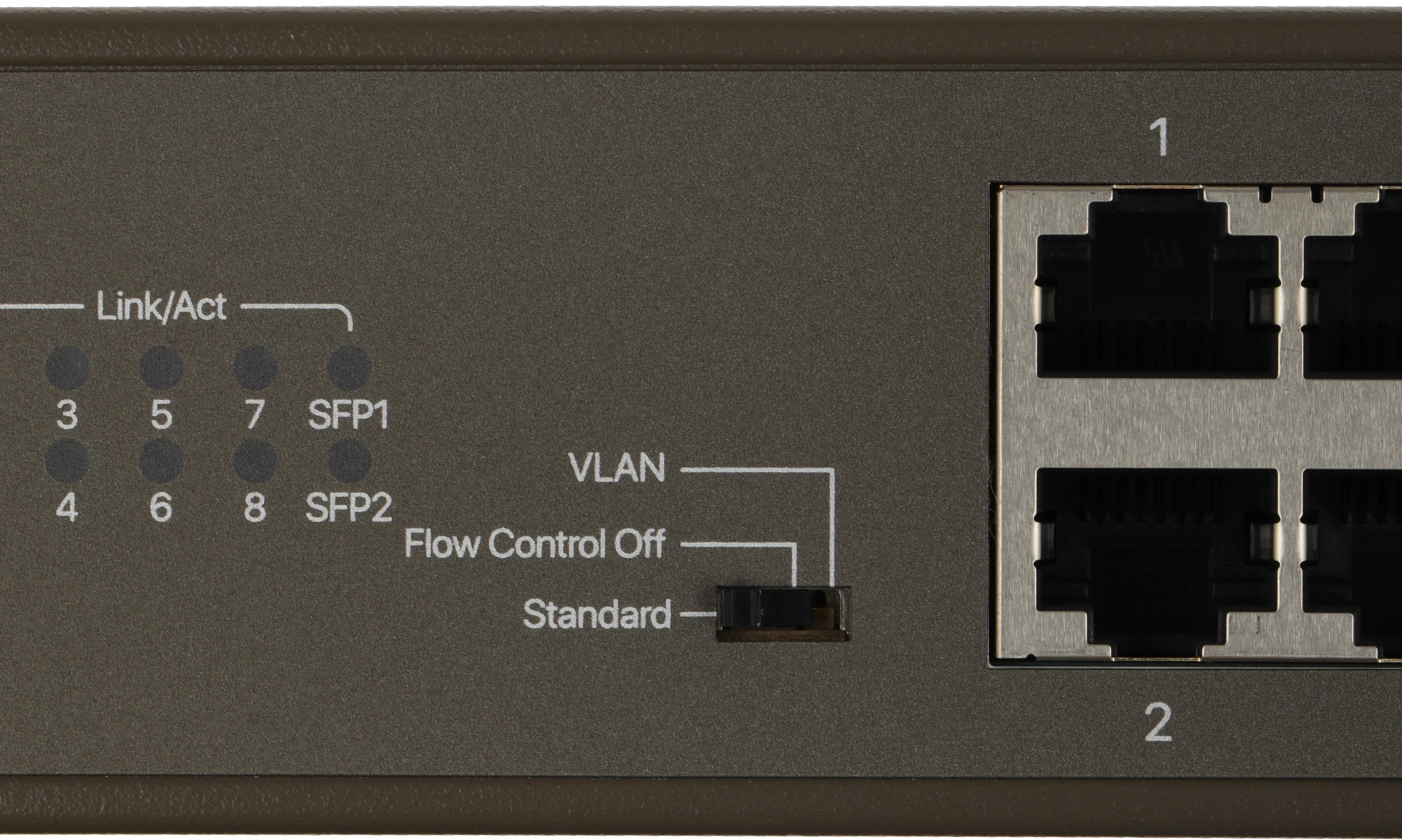 Коммутатор IP-Com G1110P-8-150W (L2) 8x1Гбит/с 2SFP 8PoE 130W неуправляемый