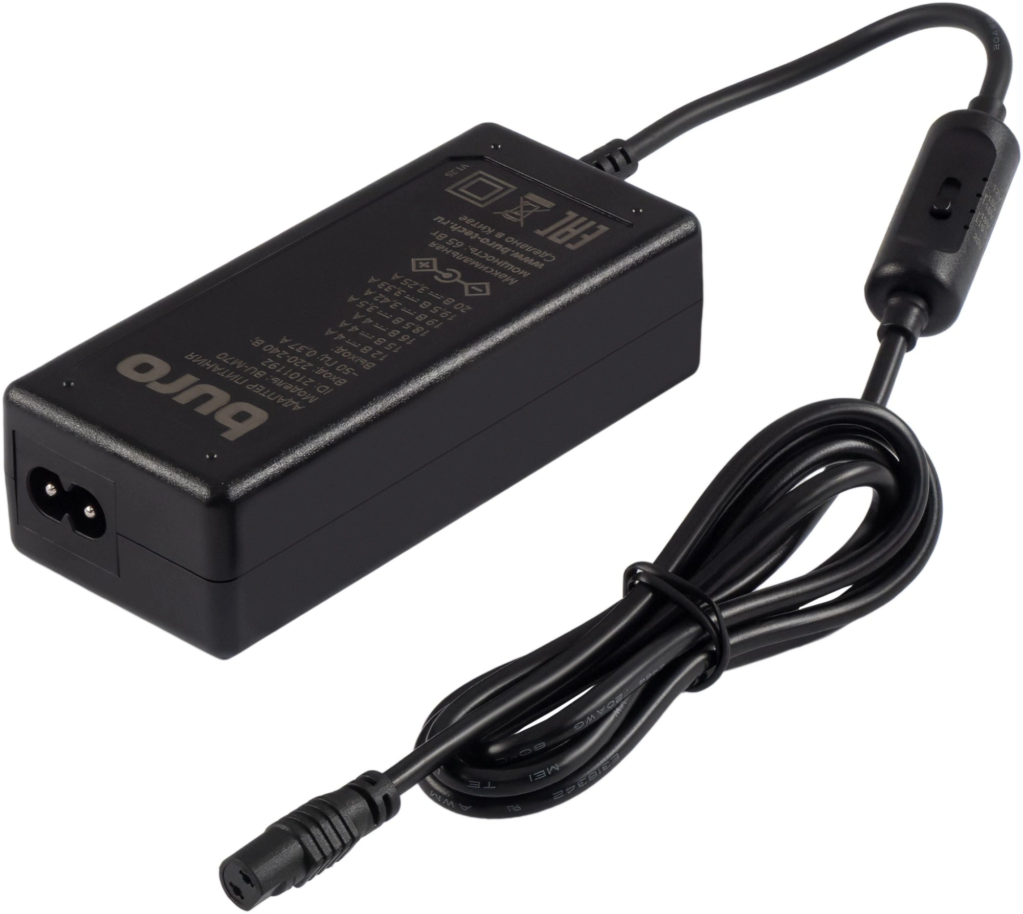 Блок питания Buro BU-M70 ручной 65W 12V-20V 10-коннект. 4A от бытовой электросети
