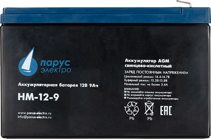 Батарея для ИБП Связь Инжиниринг HM-12-9 12В 9Ач