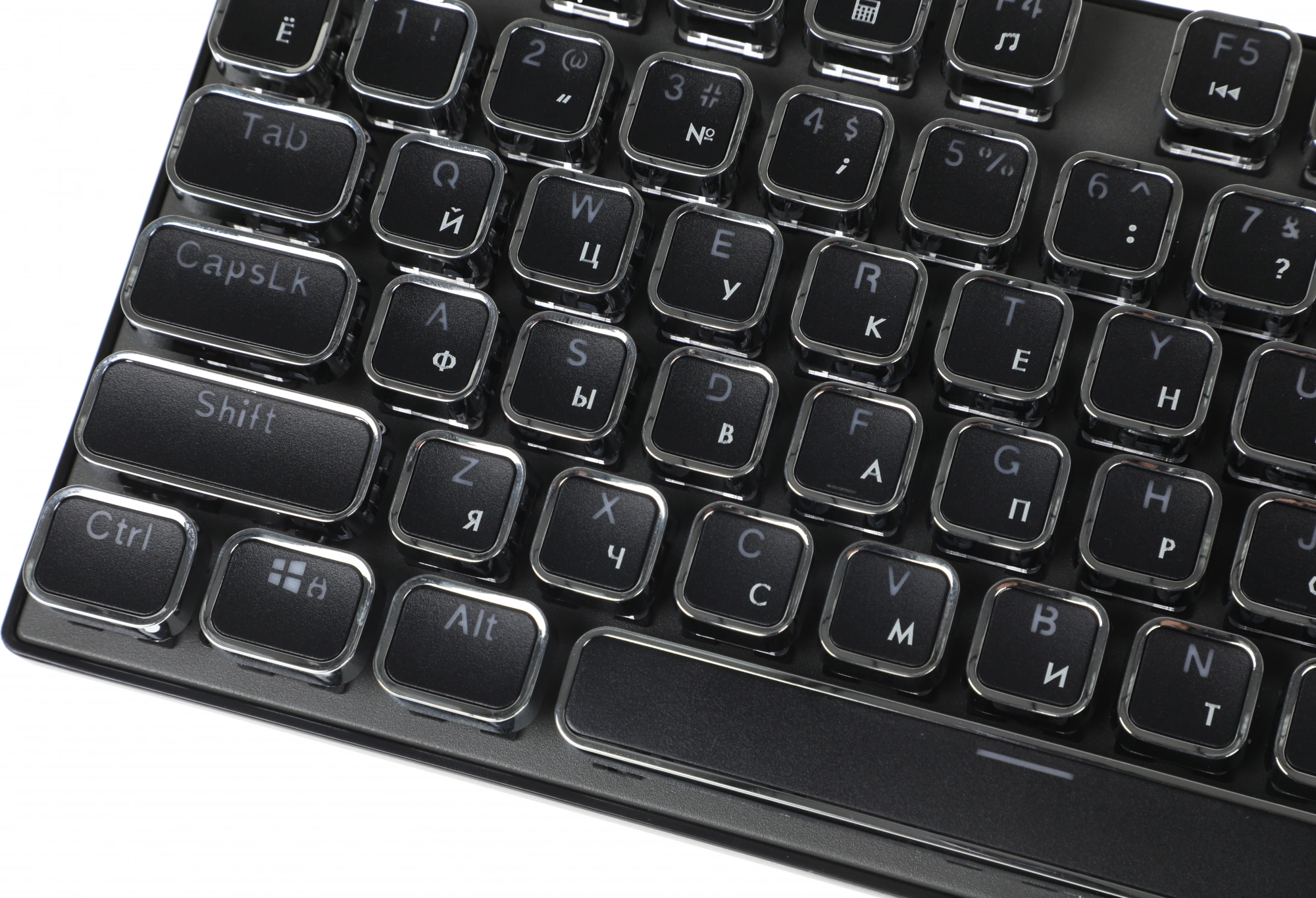 Клавиатура GMNG GG-KB815X механическая черный/серебристый USB Multimedia for gamer LED (1913914) кабель 1.8м