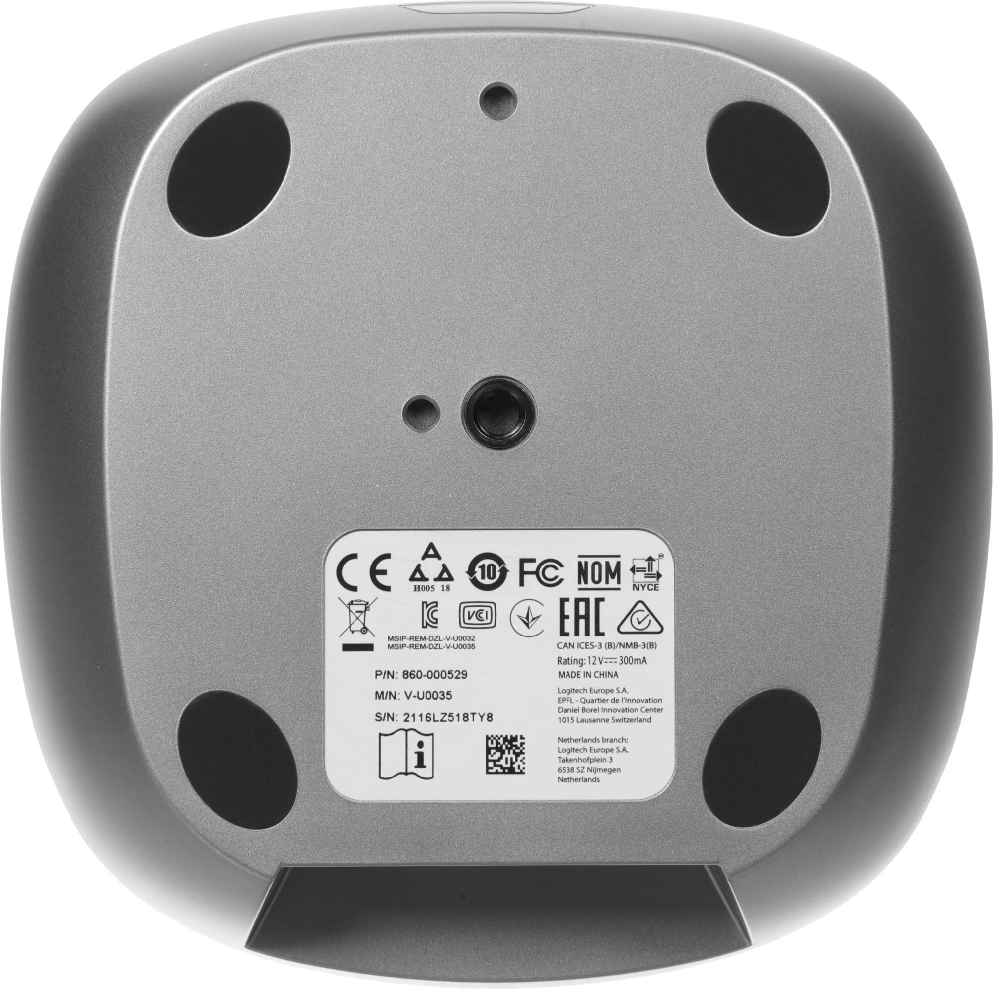 Камера Web Logitech Conference Cam PTZ Pro 2 черный 3Mpix (1920x1080) USB2.0 (960-001185)
