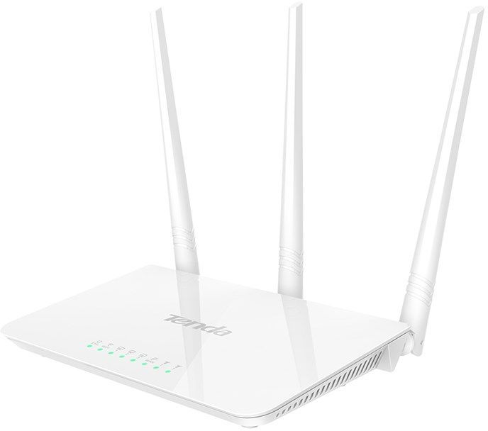 Роутер беспроводной Tenda F3 N300 10/100BASE-TX белый