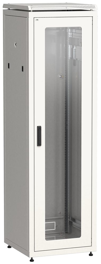 LN35-42U68-G - ITK Шкаф сетевой 19" LINEA N 42U 600х800 мм стеклянная передняя дверь серый