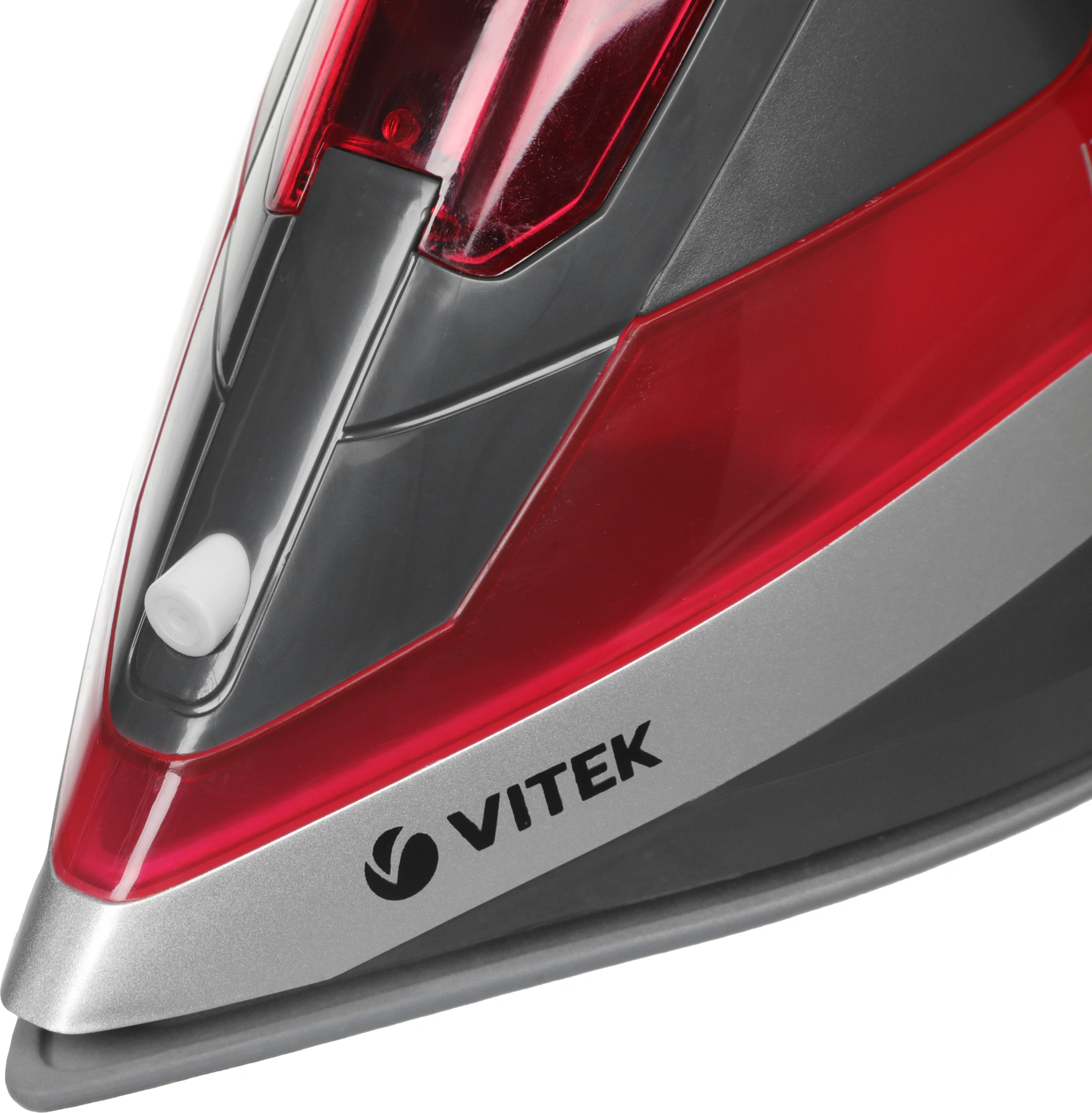 Утюг Vitek VT-8348 2400Вт серый/красный