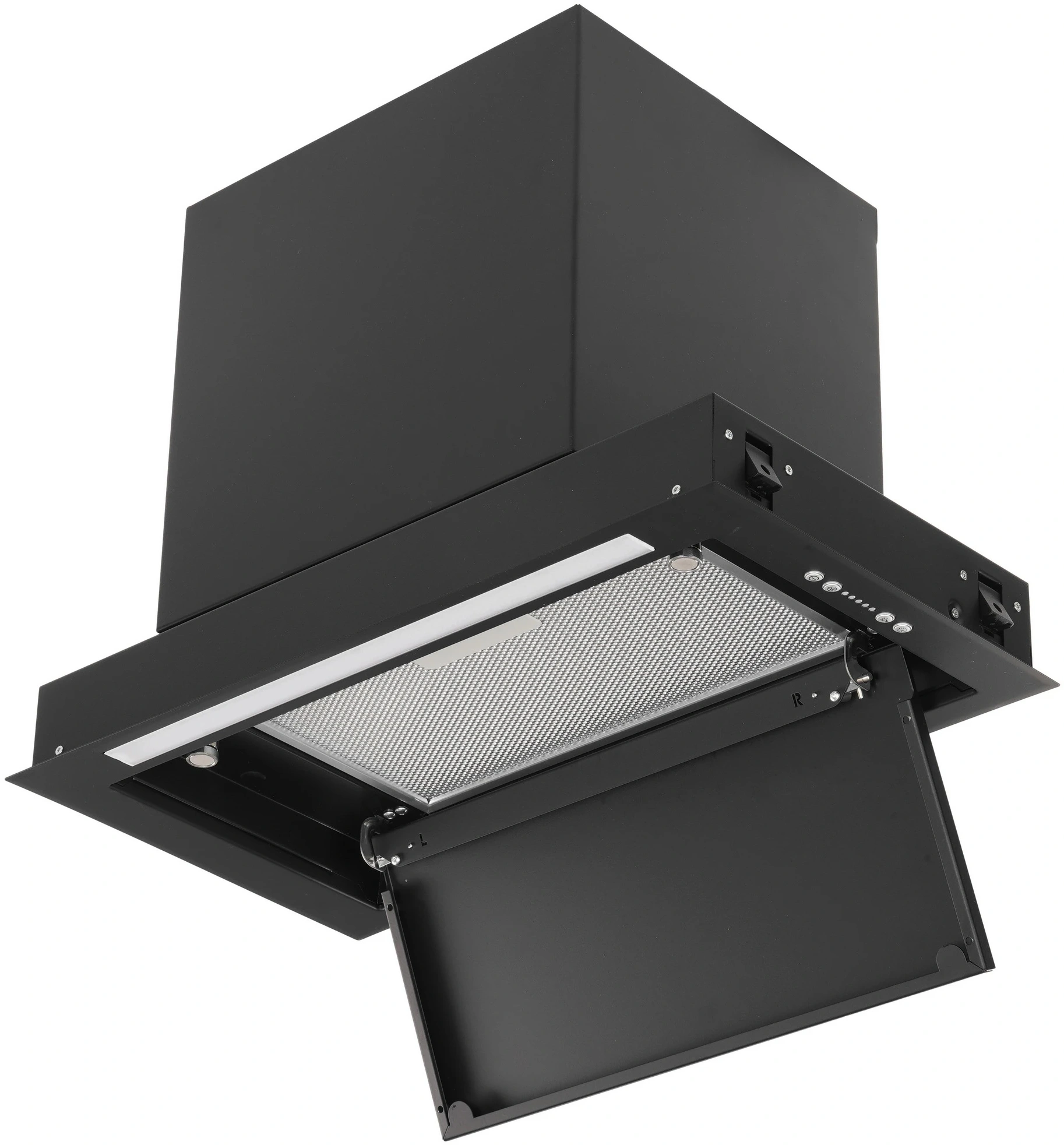 Вытяжка встраиваемая Elica Hidden 2.0 BL MAT/A/52 черный управление: кнопочное (1 мотор)