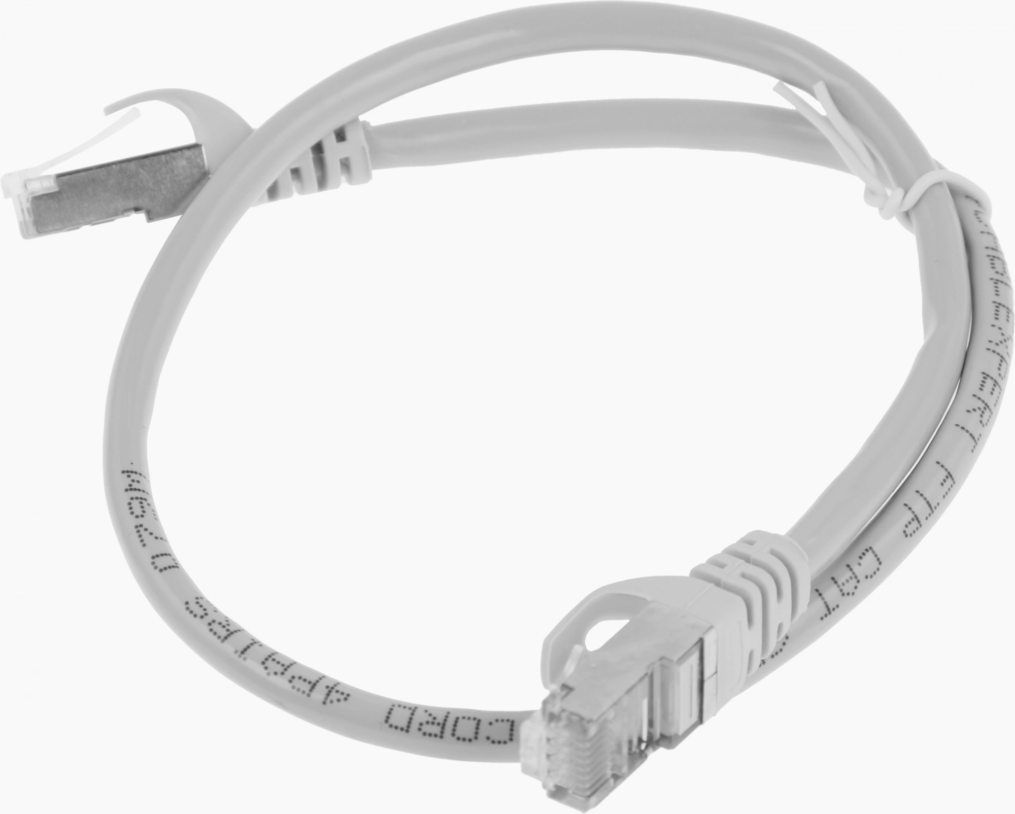 Патч-корд Premier PP6-0.5M 10000Гбит/с FTP 4 пары cat.6 CCA molded 0.5м серый RJ-45 (m)-RJ-45 (m)