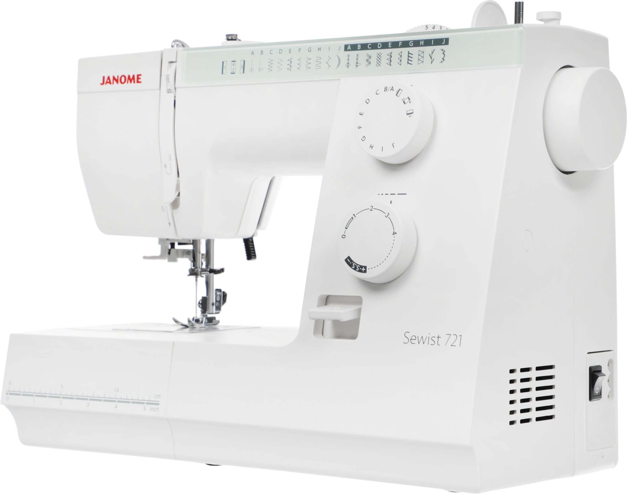Швейная машина Janome Sewist 721 белый