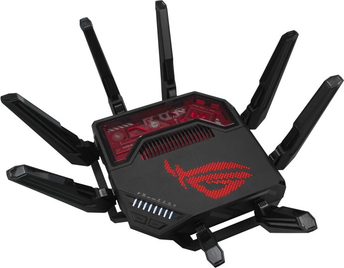 Роутер беспроводной Asus GT-BE19000 BE19000 100/1000/10000BASE-T черный