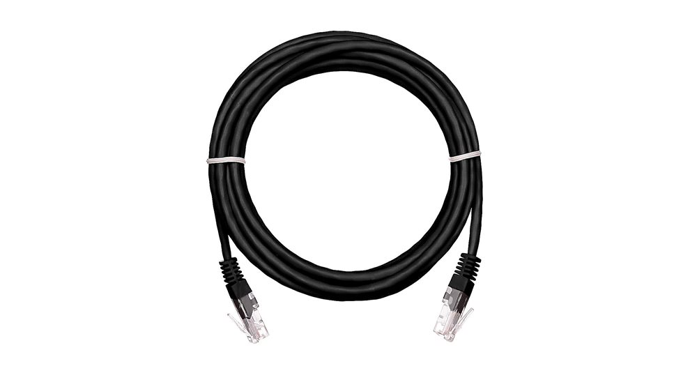 EC-PC4UD55B-BC-PVC-050-BK-10 NETLAN Коммутационный шнур U/UTP 4 пары