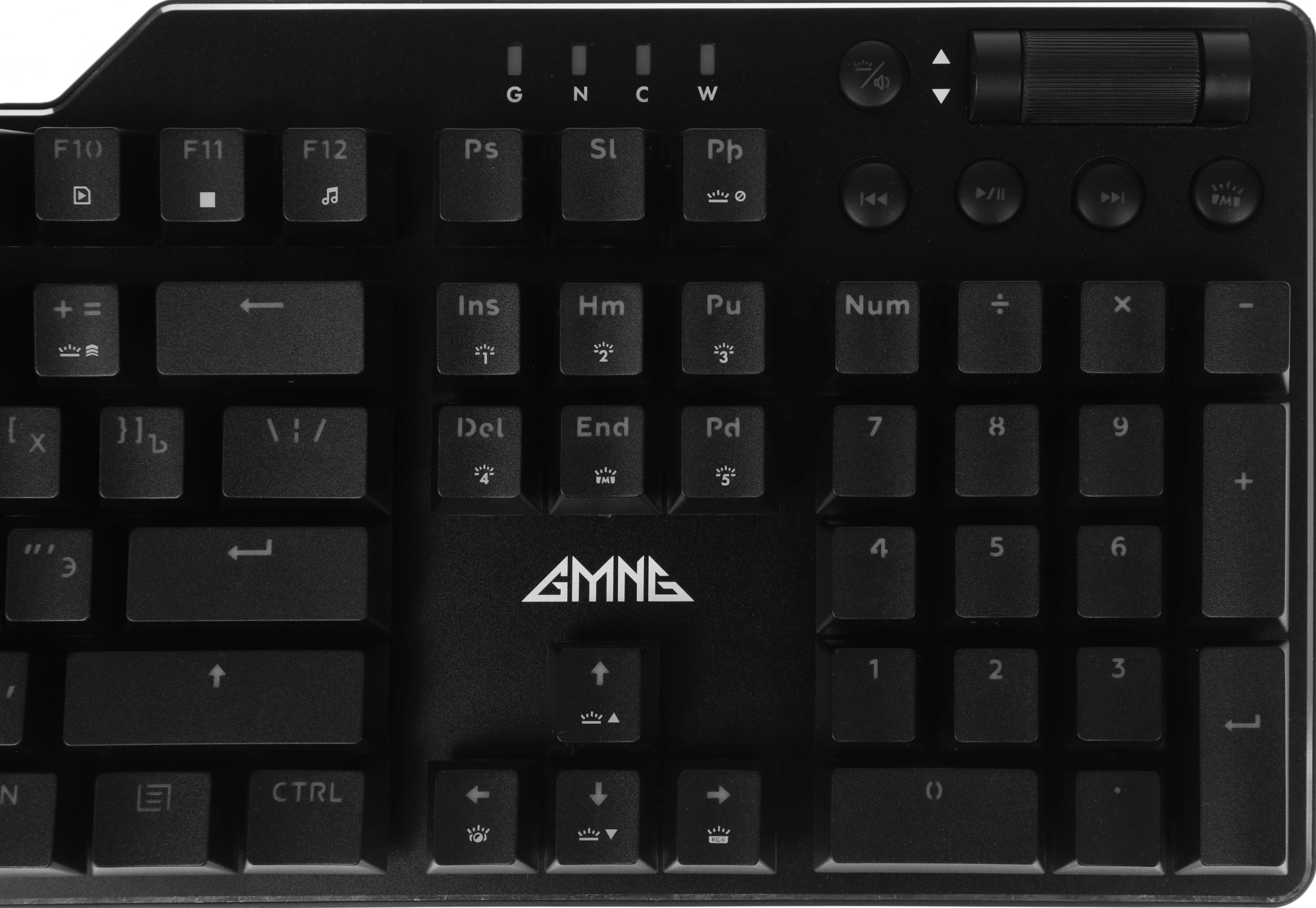 Клавиатура GMNG GG-KB765XP механическая черный USB Multimedia for gamer LED (1901096)