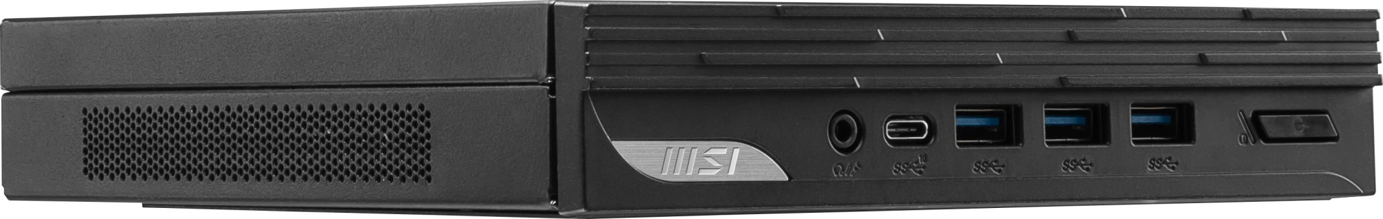 Неттоп MSI Pro DP10 13M-283RU i5 1340P (1.9) 16Gb SSD512Gb Iris Xe Windows 11 Pro 2.5xGbitEth WiFi BT 120W черный (9S6-B0A611-283)