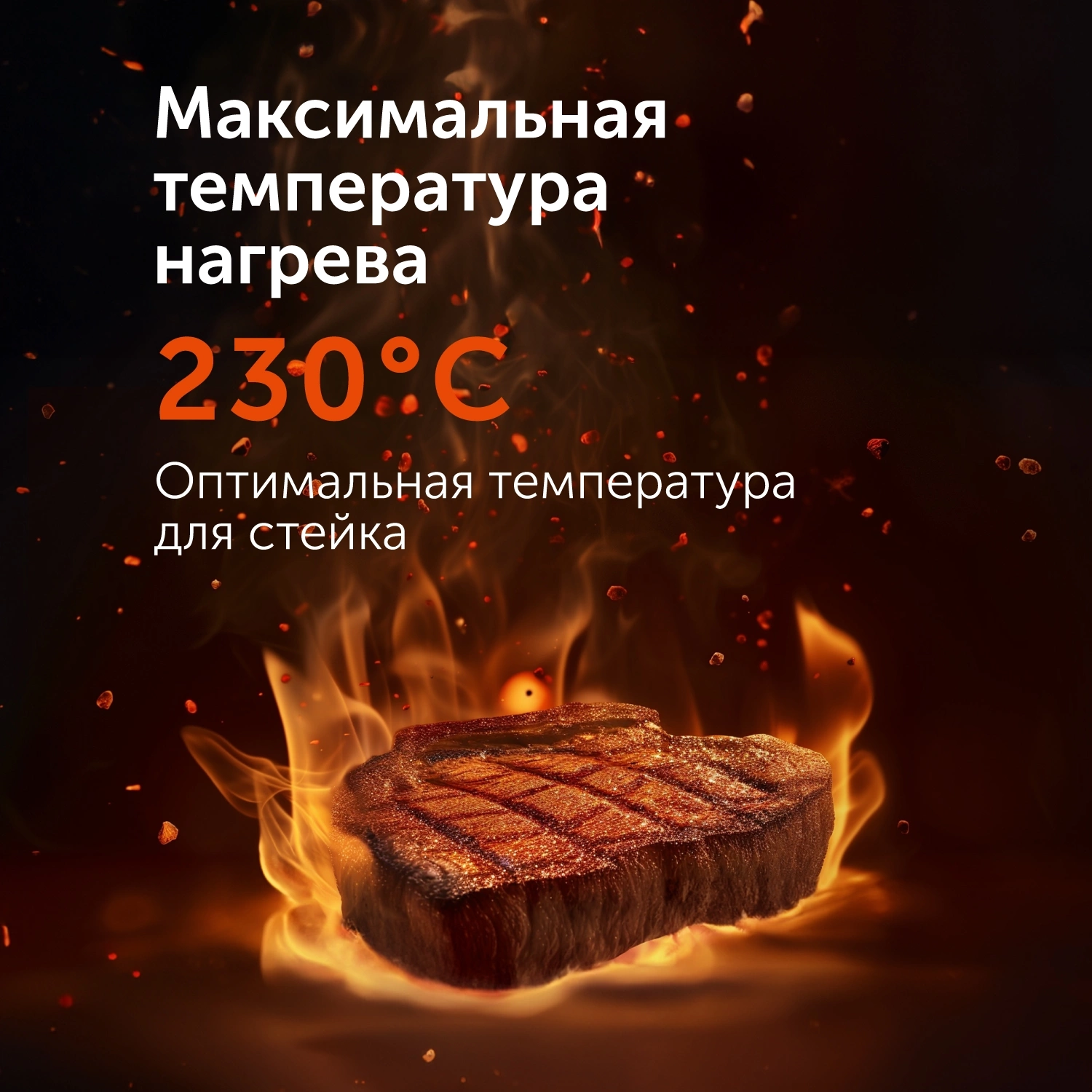 Электрогриль Red Solution RGM-M815 2000Вт черный/серебристый
