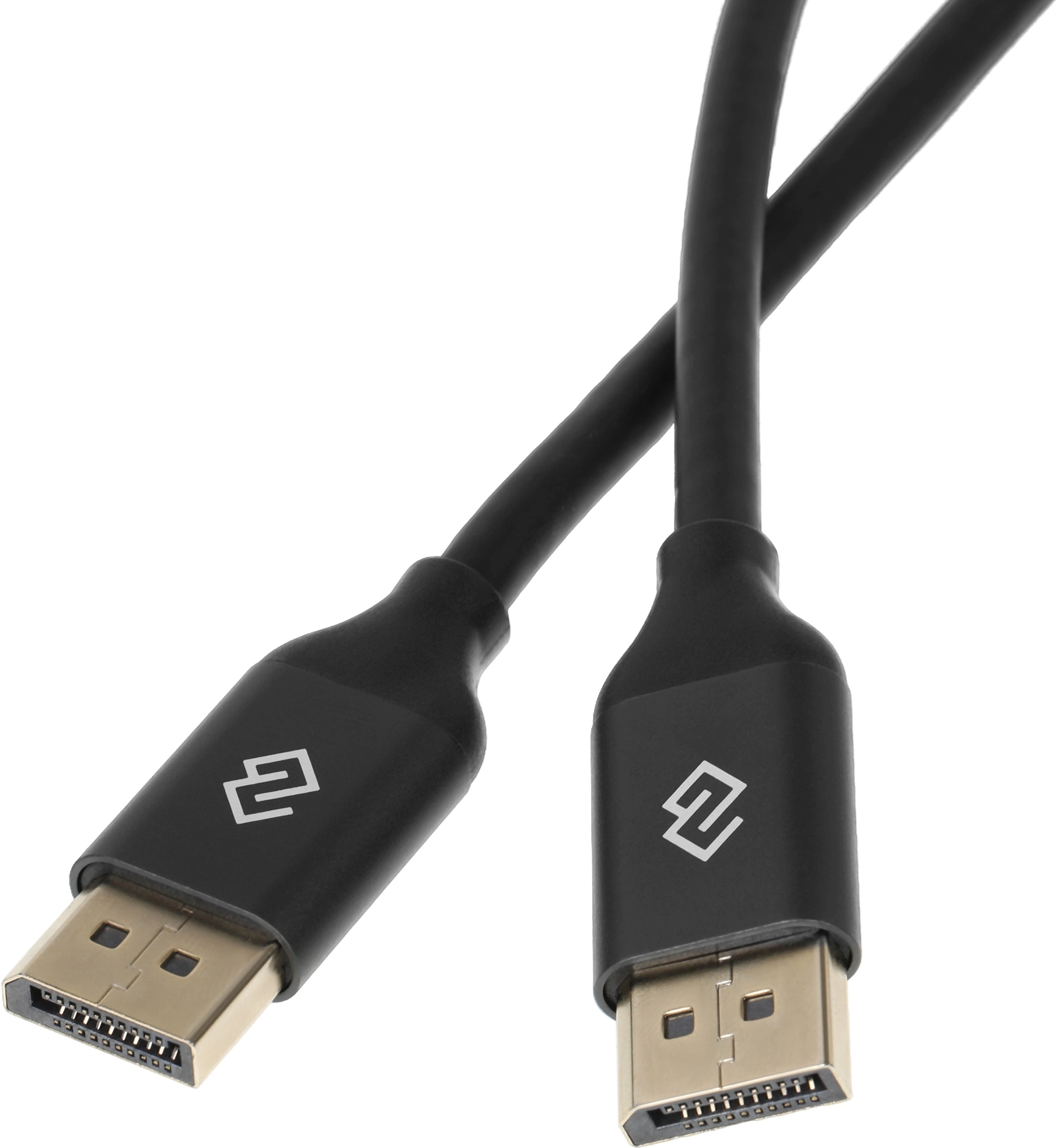 Кабель аудио-видео Digma V1.4 DisplayPort (m)/DisplayPort (m) 2м. черный (D-DP-V1.4-2M)