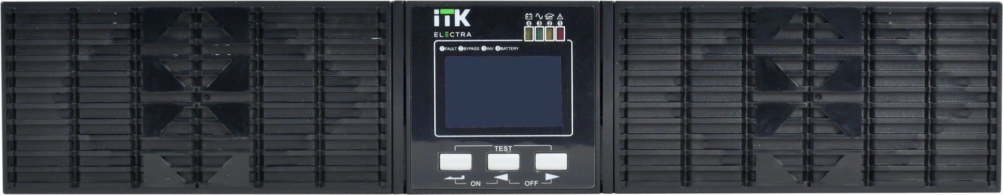 Источник бесперебойного питания ITK Electra ELECTRA OR 6000Вт 6000ВА черный без батареи