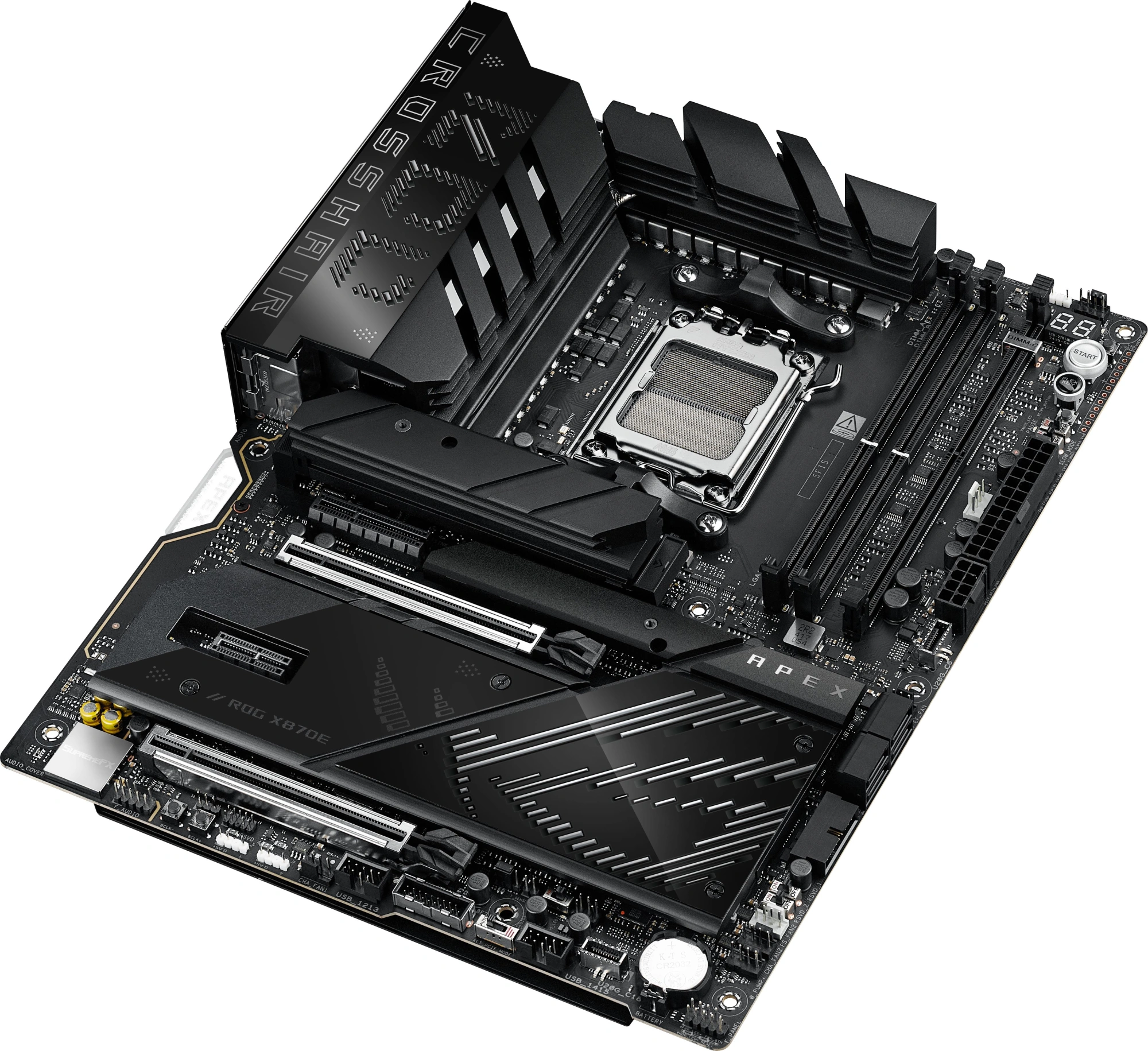 Материнская плата Asus ROG CROSSHAIR X870E APEX Socket AM5 AMD X870E 2xDDR5 ATX AC`97 8ch(7.1) 5Gigabit RAID