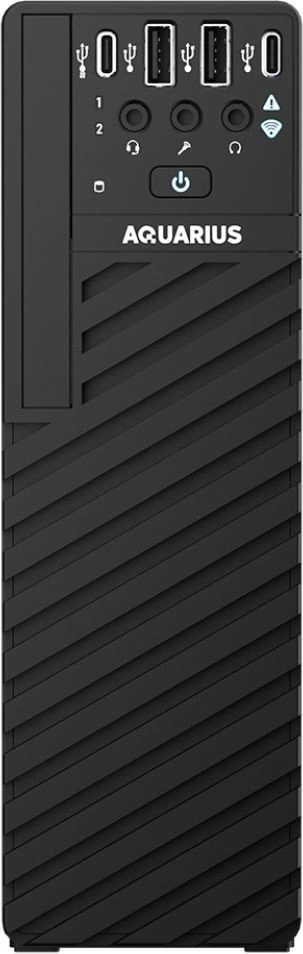 ПК Aquarius Pro P30 K51 USFF1 USFF i5 12400 16Gb SSD512Gb без ОС Eth WiFi 180W мышь клавиатура (RUS) (P-P30K511M25116H151F02NWNFTNN3)