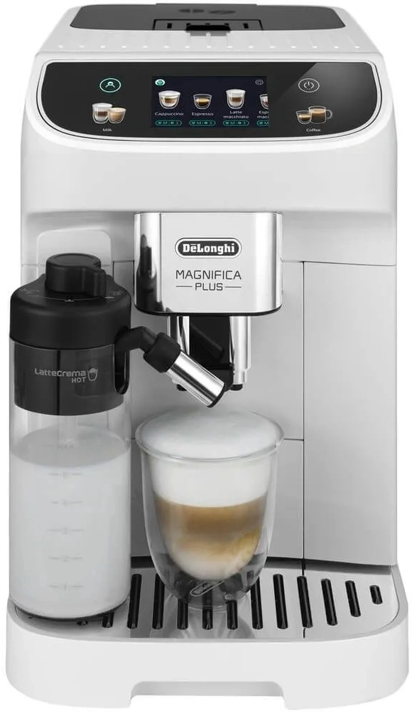 Кофемашина Delonghi Magnifica Plus ECAM320.60.W 1450Вт белый/черный