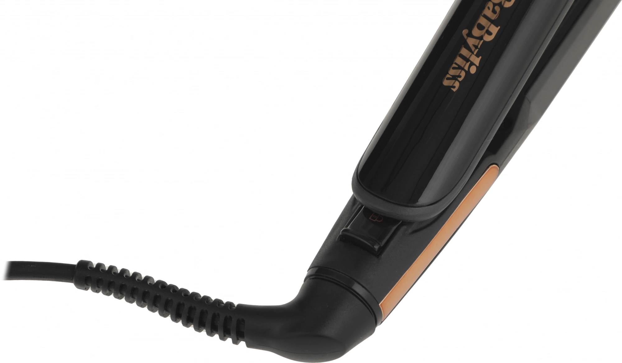 Выпрямитель Babyliss ST481E черный/золотистый макс.темп.:230С покрытие:керамическое