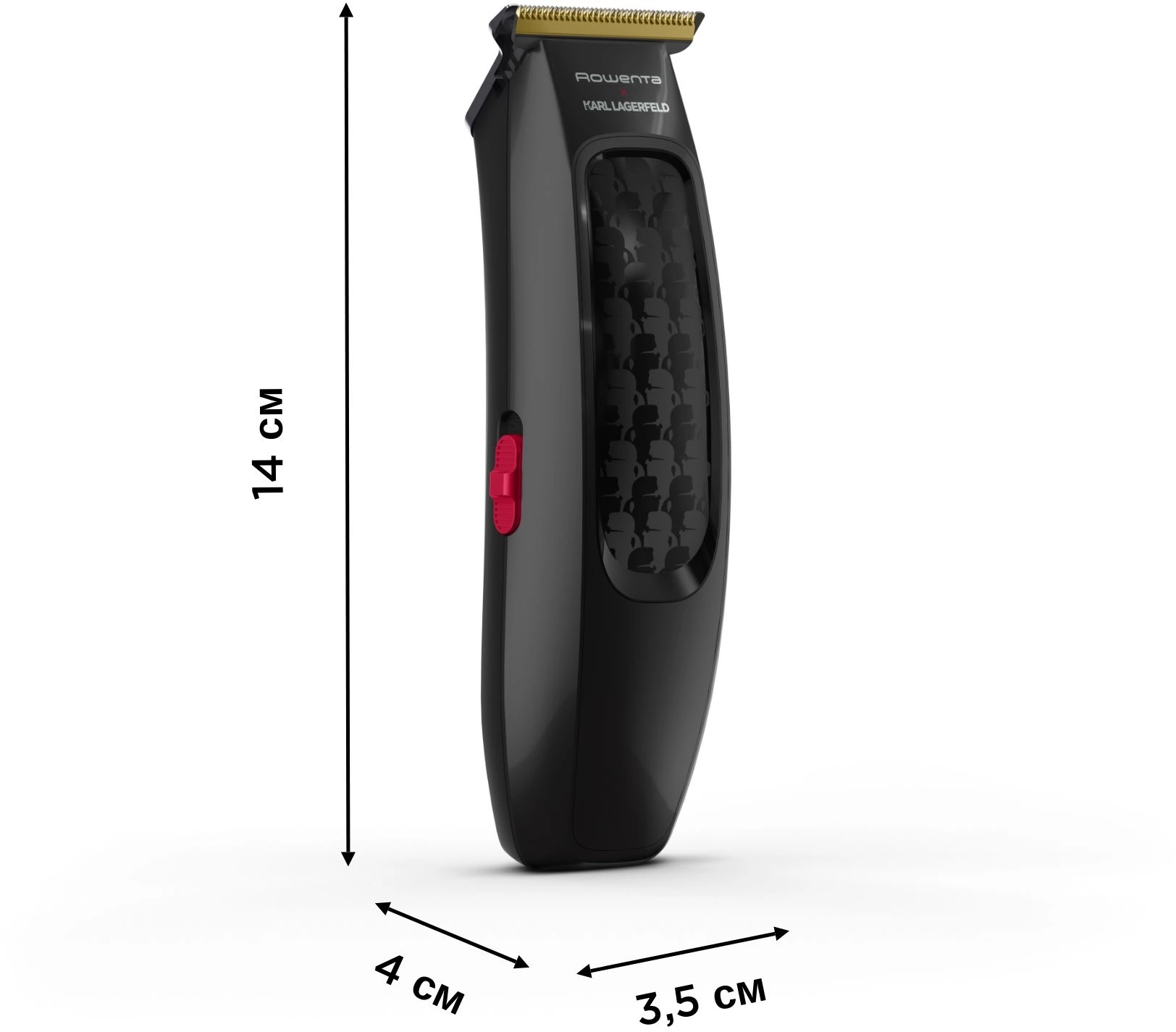 Машинка для стрижки Rowenta Cut & Style KL TN182LF0 черный (насадок в компл:3шт)