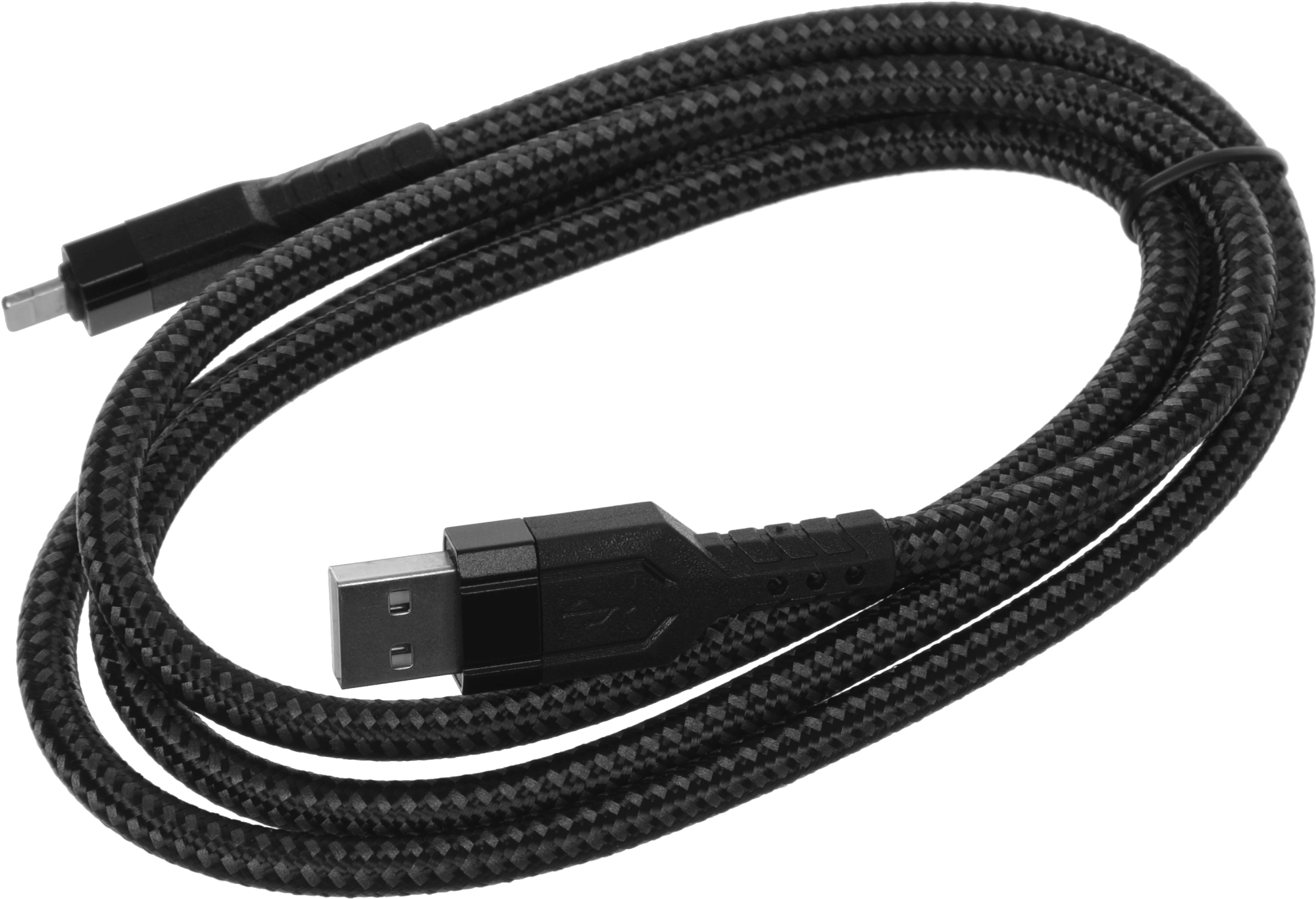 Кабель Hoco U110 iP USB (m)-Lightning (m) 1.2м черный коробка