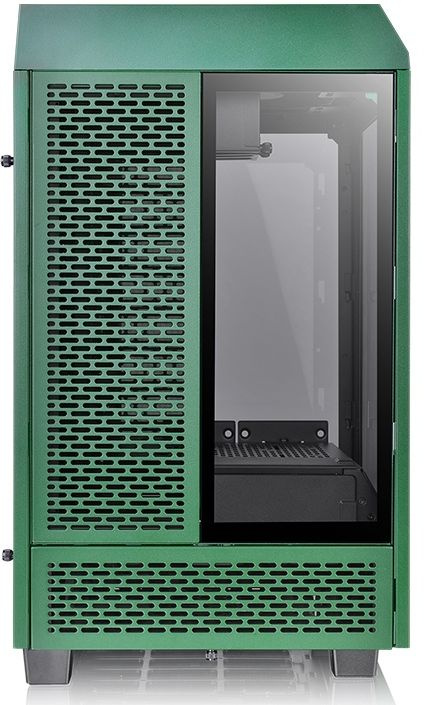 Корпус Thermaltake The Tower 100 Racing зеленый без БП miniITX 1x120mm 3x140mm 2xUSB3.0 audio bott PSU