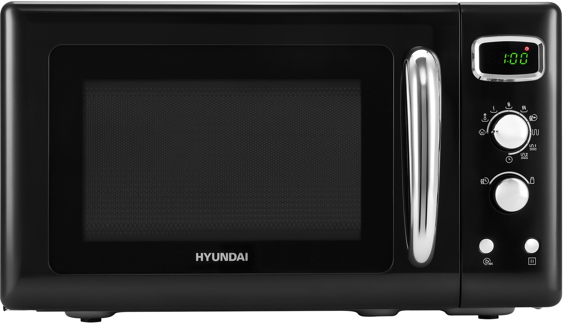 Микроволновая Печь Hyundai HYM-D3040 23л. 800Вт черный