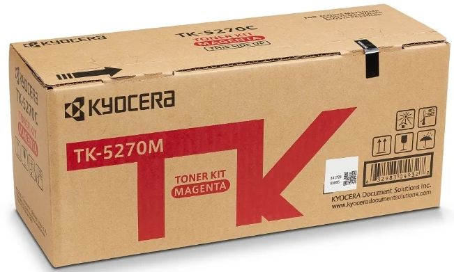 Картридж лазерный Kyocera TK-5270M 1T02TVBNL0 пурпурный (6000стр.) для Kyocera M6230cidn/M6630cidn/P6230cdn