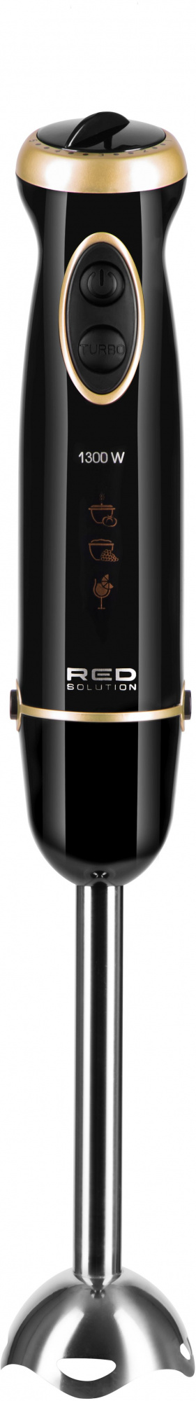 Блендер погружной Red Solution RHB-2981 1300Вт черный/шампань