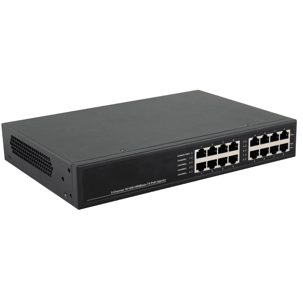Midspan-8/150RG - PoE-инжектор Gigabit Ethernet на 8 портов