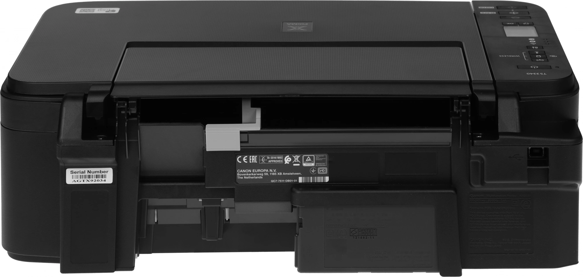 МФУ струйный Canon Pixma TS3340 (3771C007) A4 WiFi черный