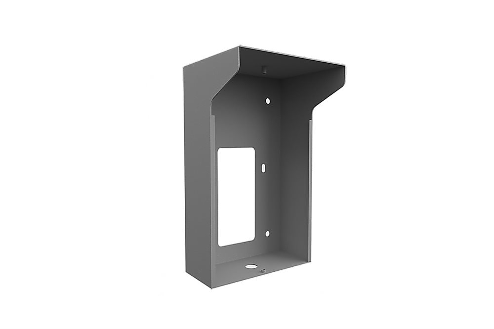 BAS-IP BR-AV2 RUS SILVER - Кронштейн для накладного монтажа с козырьком для считывателя CR-02B. Цвет - серебро