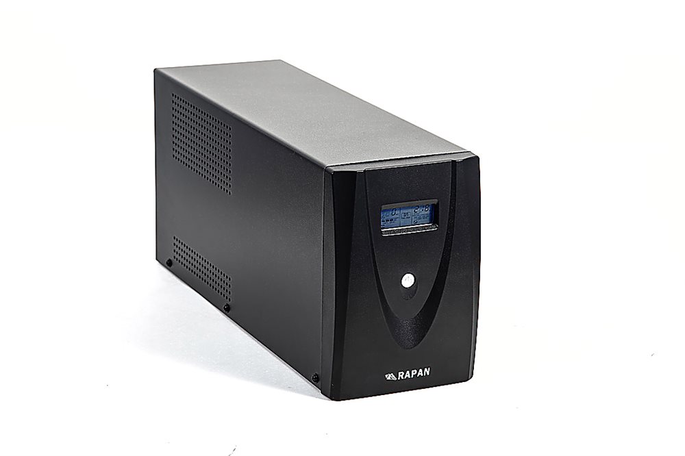Источник бесперебойного питания RAPAN-UPS 3000 Бастион 220В, 3000 ВА, (1800 Вт), встроенный АКБ 7Ач, 4 шт