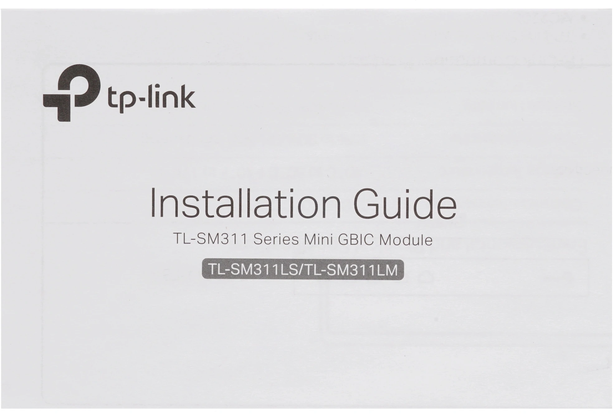 Модуль SFP TP-Link SM311LS