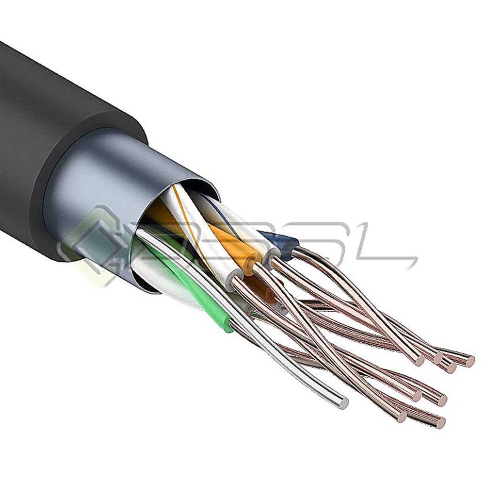 01-0146 - Кабель витая пара REXANT FTP 4PR 24AWG, CAT5e наружный (OUTDOOR) (бухта 305 м)
