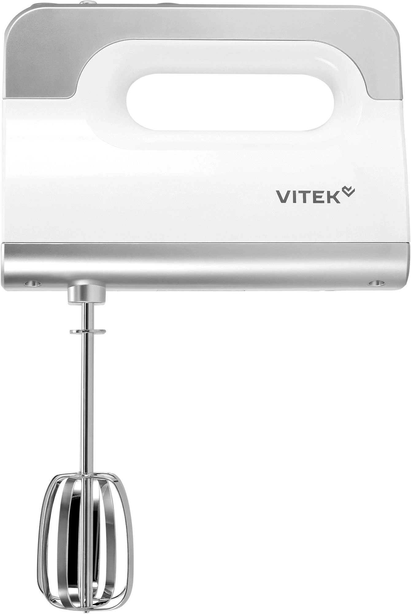 Миксер ручной Vitek VT-HM5001 800Вт белый/серебристый