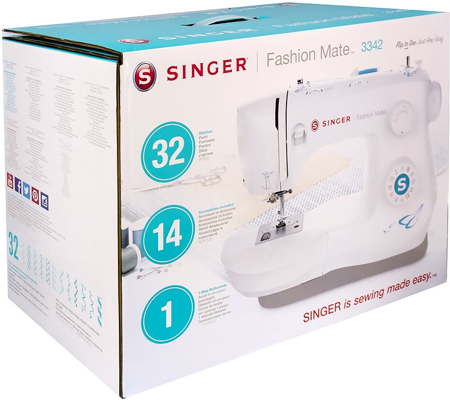 Швейная машина Singer Fashion Mate 3342 белый