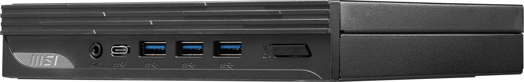 Неттоп MSI Pro DP10 13M-283RU i5 1340P (1.9) 16Gb SSD512Gb Iris Xe Windows 11 Pro 2.5xGbitEth WiFi BT 120W черный (9S6-B0A611-283)