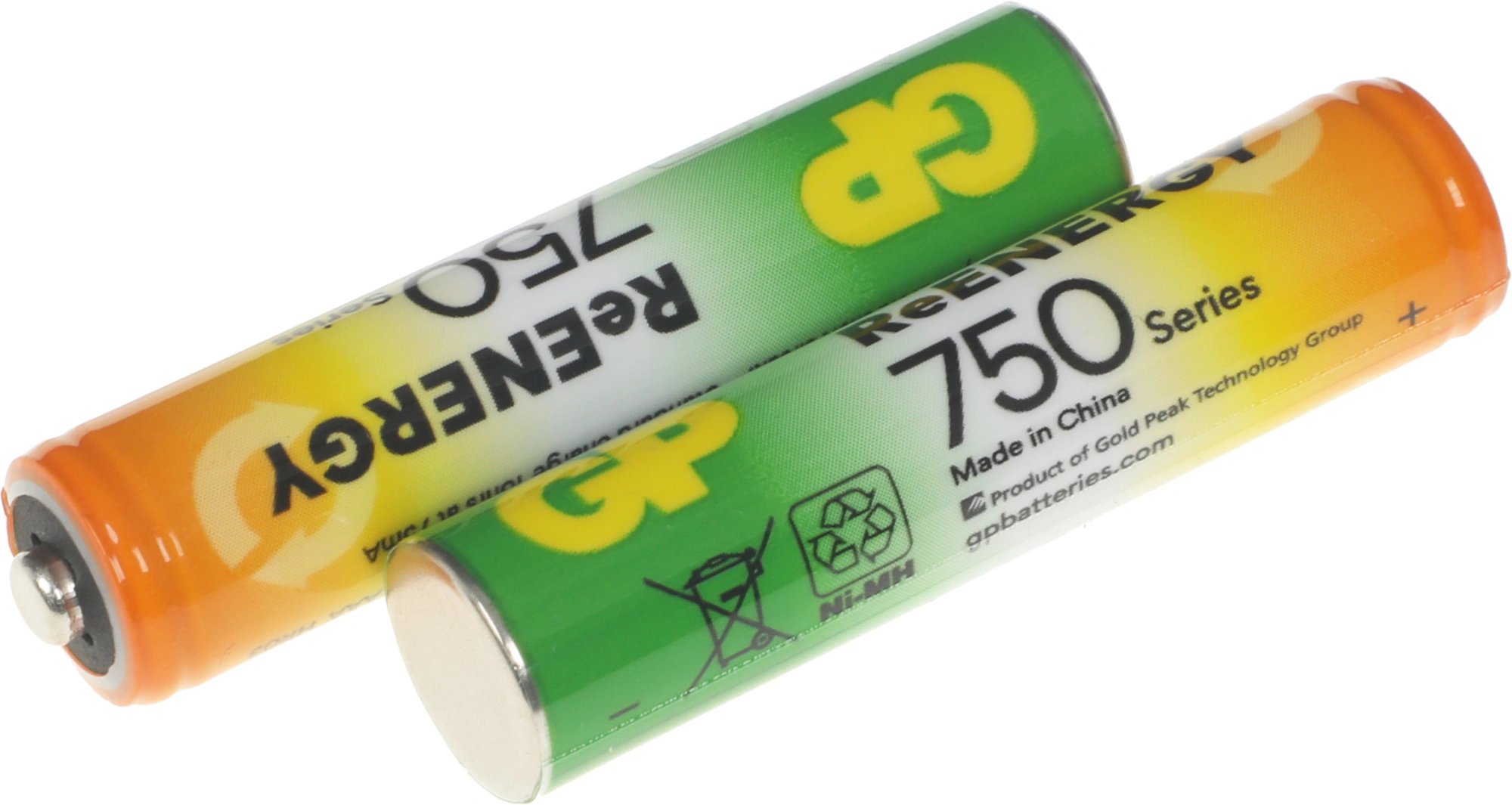 Аккумулятор GP 75AAAHCRGY-2CRCB2 AAA NiMH 750mAh (2шт)