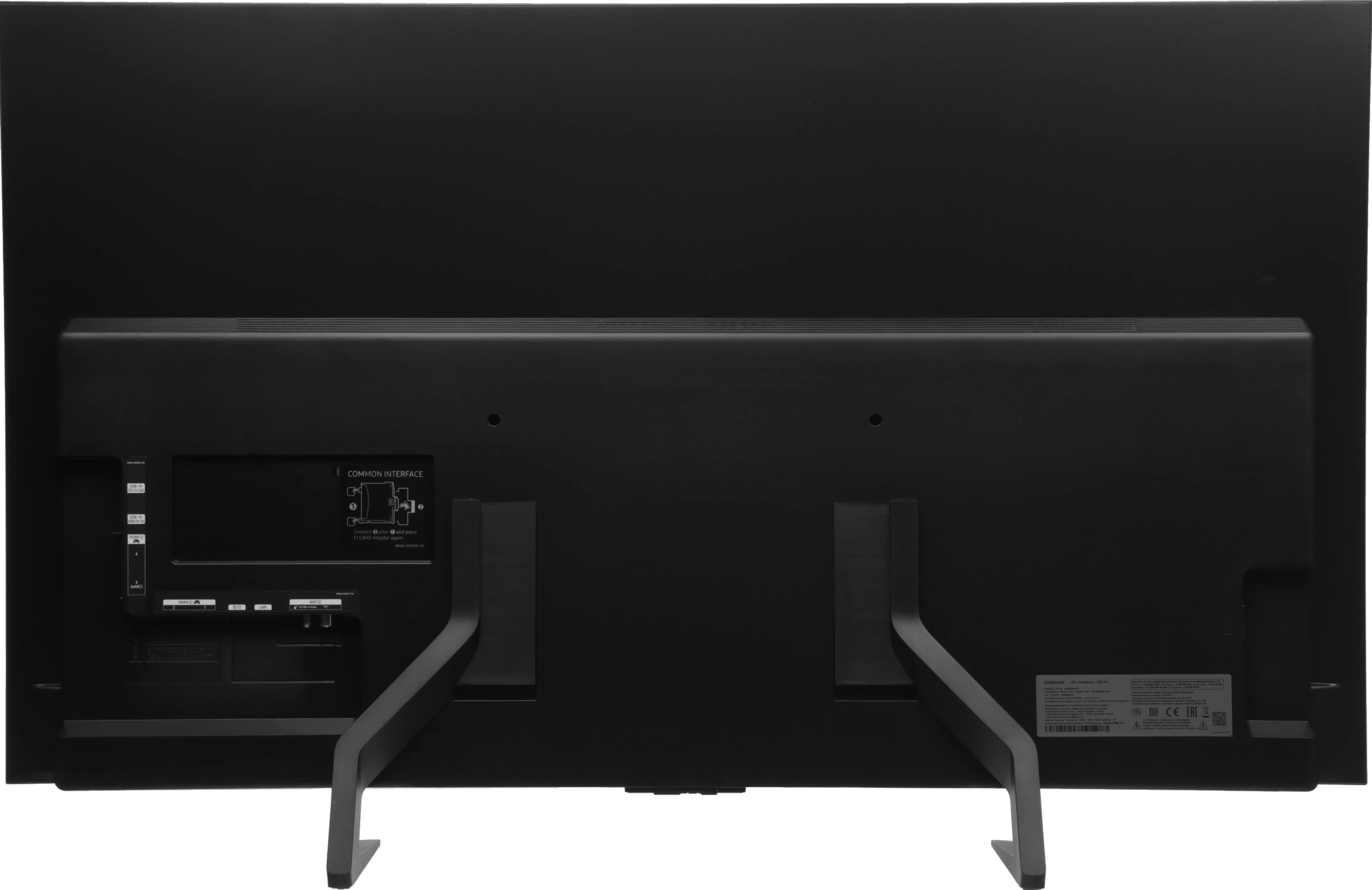 Телевизор OLED Samsung 48" QE48S90FAEXRU Series 9 черный графит 4K Ultra HD 120Hz DVB-T2 DVB-C DVB-S2 USB WiFi Smart TV